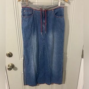 Unionbay denim skirt size 7 vintage